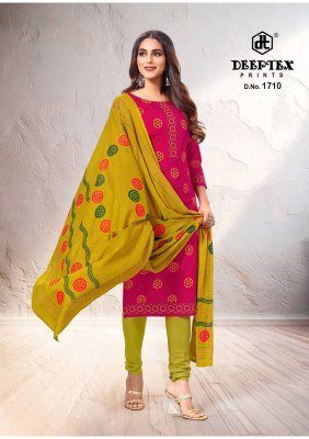 Deeptex Tradition Vol 17 Dress Material Unstitched Fabric Cotton Wholesale kurtis catalogs