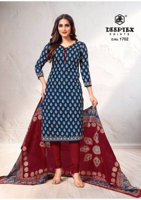 Deeptex Tradition Vol 17 Dress Material Unstitched Fabric Cotton Wholesale kurtis catalogs