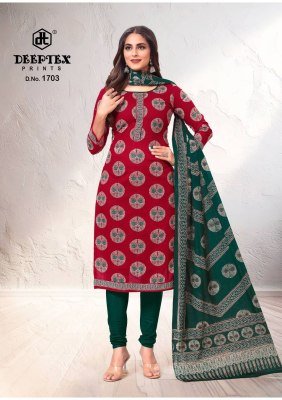 Deeptex Tradition Vol 17 Dress Material Unstitched Fabric Cotton Wholesale kurtis catalogs