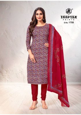 Deeptex Tradition Vol 17 Dress Material Unstitched Fabric Cotton Wholesale kurtis catalogs