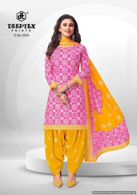 Deeptex by Batic Plus Vol 25 heavy cotton dress material catalogue at low rate dress material catalogs
