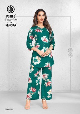 Deepttex Style Up Vol 1 Heavy Rayon CoOrd Sets Wholesale Discharge And Foil Print Ready Made Ethnic Wear kurtis catalogs