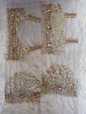 Design No. 5608 Soft Net Sequins Designer Saree with Blouse sarees