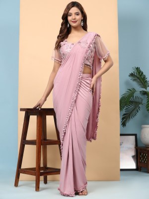 Designe 102073 by Amavi present designer Embroidered ready to wear saree catalogue at affordable rate Amavi