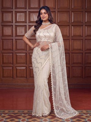 Designer Handwork Saree DN 5173 – Net Beads, Sequin and Pearl Embroidery Collection sarees catalogs