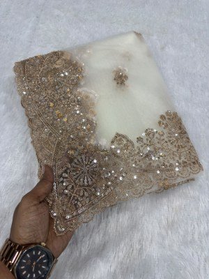 Designer Party Wear Saree DVD ON5193  Net Sequin Embroidery Work sarees