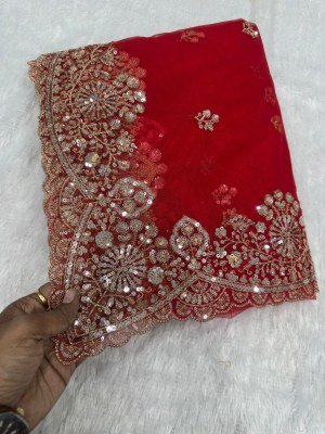 Designer Party Wear Saree DVD ON5193  Net Sequin Embroidery Work sarees