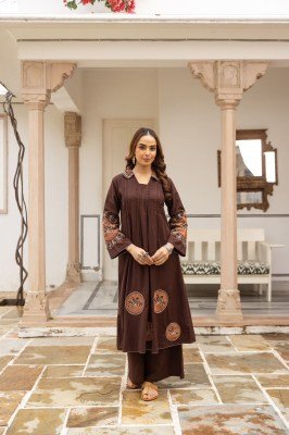 Designer Premium Cotton Flex Co-Ord Set 