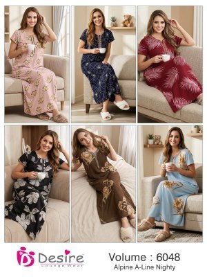 Desire 6048 Premium 21KG  Nighty night wear catalogs