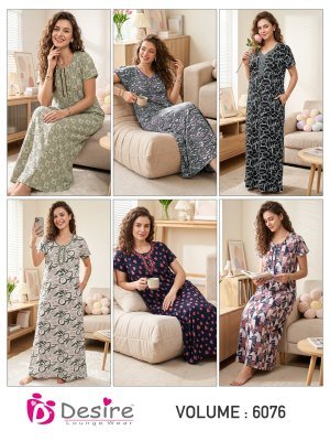 Desire 6076 Premium Hosiery Nighty Collection night wear catalogs