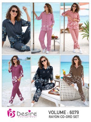 Desire 6079 Shirt Style Co-Ord Set co ord set catalogs