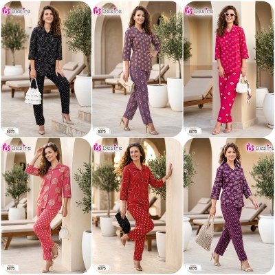 Desire Premium 6075 Co-Ord Set co ord set catalogs