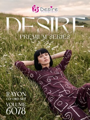 Desire Premium Series Rayon Long Top Kurta Co-ord Set 