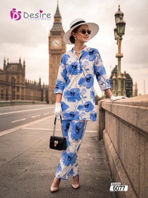 Desire Premium Series Rayon Long Top Kurta Co-Ord Set co ord set catalogs