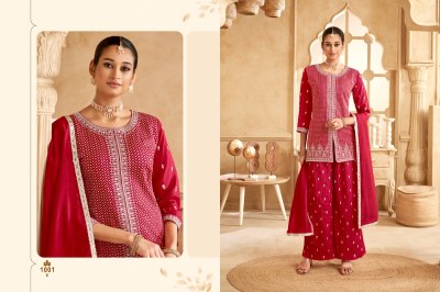 Desire by KF Exclusive Short kurti palazzo with dupatta catalogue at affordable rate readymade suit catalogs