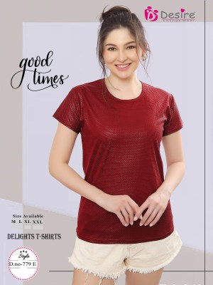Desire present premium series 3D lycra tshirt for girls catalogue western wear catalogs
