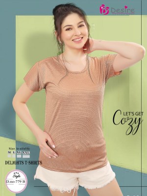 Desire present premium series 3D lycra tshirt for girls catalogue western wear catalogs