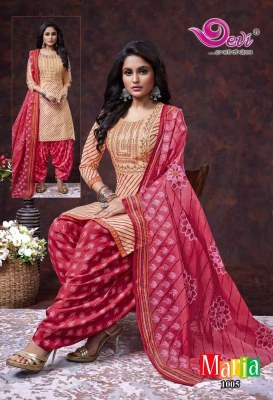 Devi Maria Neck Work  Indo Cotton Readymade  suits wholesaler price in India  readymade suit catalogs