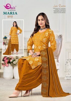Devi Maria Vol-9 Indo Cotton Printed Suit Set with Lining & Dupatta readymade suit catalogs