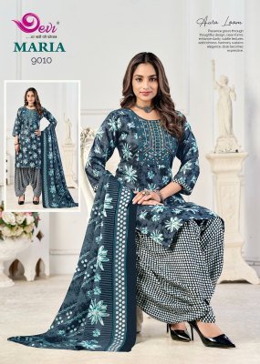 Devi Maria Vol-9 Indo Cotton Printed Suit Set with Lining & Dupatta readymade suit catalogs