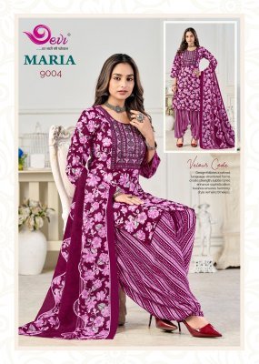 Devi Maria Vol-9 Indo Cotton Printed Suit Set with Lining & Dupatta readymade suit catalogs