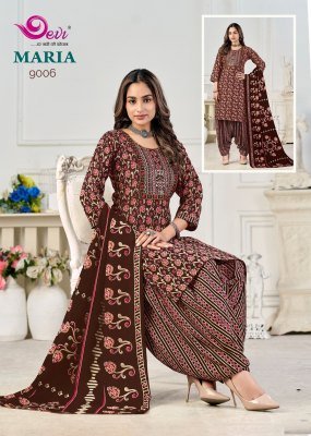 Devi Maria Vol-9 Indo Cotton Printed Suit Set with Lining & Dupatta readymade suit catalogs
