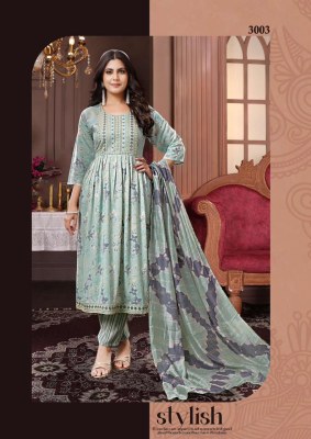 Devika vol 1 by Kashida Fancy capsule foil printed falired kurti pant and dupatta catalogue at affordable rate readymade suit catalogs