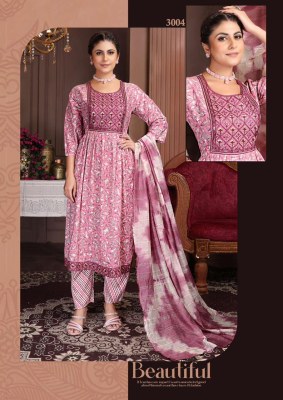 Devika vol 1 by Kashida Fancy capsule foil printed falired kurti pant and dupatta catalogue at affordable rate readymade suit catalogs