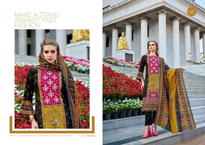 Dil E Nagma by Belliza Pure Jam Cotton Dress material pair with low rate dress material catalogs