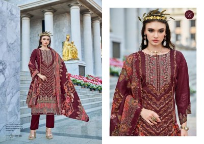 Dil E Nagma by Belliza Pure Jam Cotton Dress material pair with low rate dress material catalogs