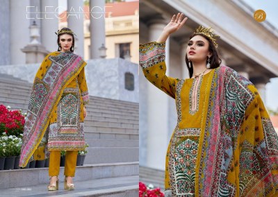 Dil E Nagma by Belliza Pure Jam Cotton Dress material pair with low rate dress material catalogs