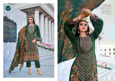 Dil E Nagma by Belliza Pure Jam Cotton Dress material pair with low rate dress material catalogs