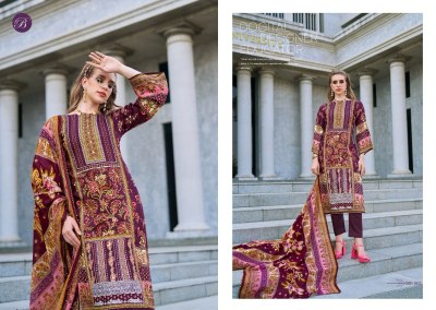 Dil E Nagma by Belliza Pure Jam Cotton Dress material pair with low rate dress material catalogs