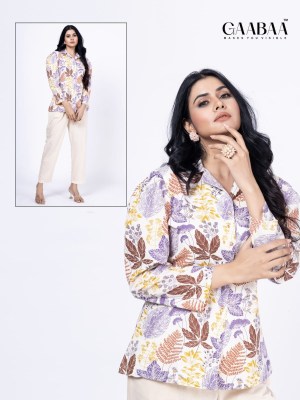 Dno 899 by Gaabaa Trendy Flex Cotton Printed ladies western wear collection western wear catalogs