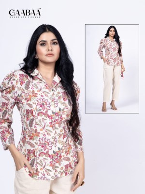 Dno 899 by Gaabaa Trendy Flex Cotton Printed ladies western wear collection western wear catalogs