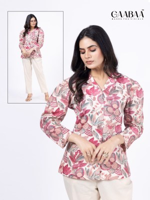 Dno 899 by Gaabaa Trendy Flex Cotton Printed ladies western wear collection western wear catalogs