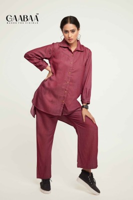 Dno 904 by Gaabaa Trendy denim reyon plain  ladies western wear collection western wear catalogs