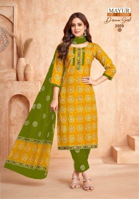 Dream Girl vol 3 by Mayur Pure Cotton Printed Designer readymade suit catalogue with low rate readymade suit catalogs