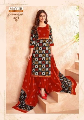 Dream Girl vol 3 by mayur Full stitched Pure Cotton Printed ready to wear suit catalogue at affordable rate readymade suit catalogs