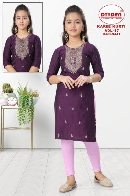 Dt Karee Kurti Vol 17 in Premium Gadhwal Silk Ethnic Bulk Kurtis Supplier Wholesale kurtis catalogs