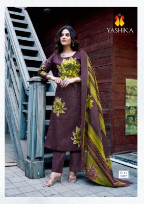 Dua 5 by Yashika Trends Heavy Cotton digital printed readymade suit catalogue at low rate readymade suit catalogs