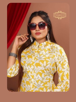 Dulhari vol 5 by Padmavati Textiles 14 kg reyon ODP Printed kurti with pant acatalogue at affordable rate kurtis catalogs