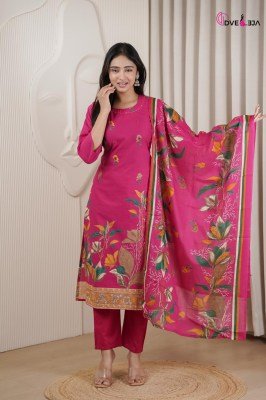 Dveeja Fashion Vardani Series Cotton Panel Print Kurti Pant with Cotton Print Dupatta Set kurti pant with dupatta Catalogs
