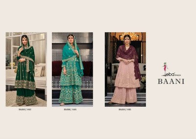 Eba Lifestyle Baani heavy Chinon georgette Readymade Party Wear Dress Wholesale  kurtis catalogs