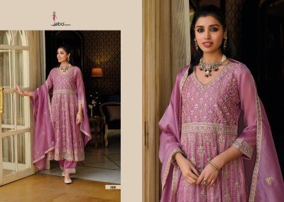 Eba Lifestyle Barbie Vol 6 Shimmer Silk Suit Wholesale readymade suit catalogs
