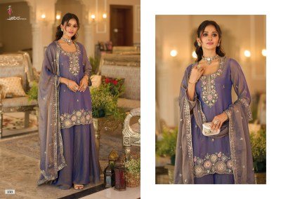Eba Lifestyle Naveli – Moch 3-Piece Kurti Palazzo with Dupatta Fancy Palazzo suit catalogue
