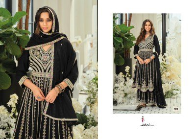 Eba Lifestyle Rangeen Edition  Heavy Chinon Digital Print Embroidery Suit readymade suit catalogs