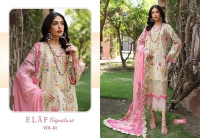 Elaf Signature vol 2 by shree fabs Pure Lawn Cotton Printed Embroidered pakistani suit catalogue at affordable rate  pakistani suit catalogs