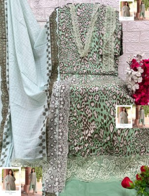 Elaf Signature vol 2 by shree fabs Pure Lawn Cotton Printed Embroidered pakistani suit catalogue at affordable rate  pakistani suit catalogs