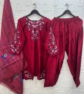 Elan Studio E 59 Readymade Gajji Silk Heavy Farsi Salwar 3 Piece Set salwar kameez catalogs